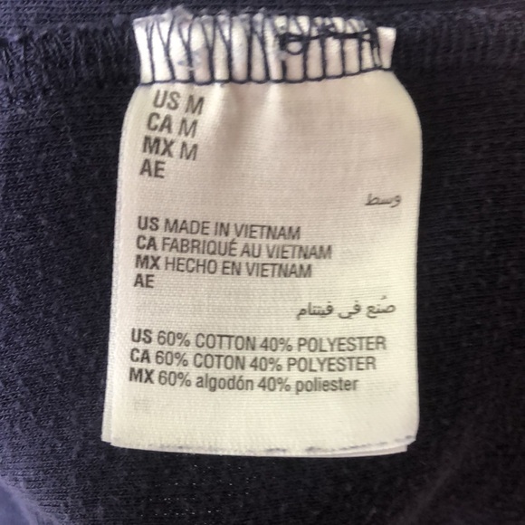 Men’s club room navy quart zip sweater - Picture 3 of 3